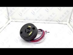 NEMA 소켓 고정 트위스트 잠금 디밍 리셉터클 5P 울트라 씬 버전 0-480V 광대역 전압